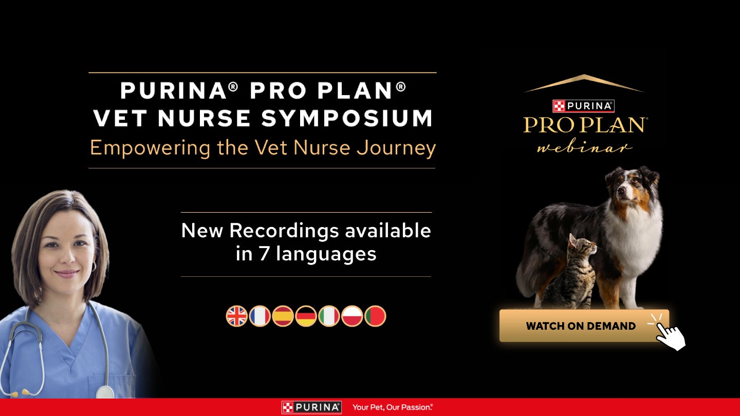 Доступні нові записи - Симпозіум ветеринарних медсестер Purina PRO PLAN 2024