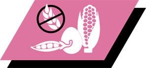 Створено з високоякісних відібраних джерел білка, без пшениці, для підтримки харчової толерантності