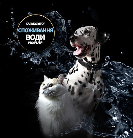 КАЛЬКУЛЯТОР СПОЖИВАННЯ ВОДИ PRO PLAN®
