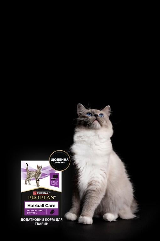 Банер PRO PLAN® Hairball Care